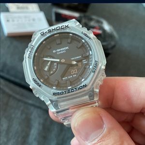 Gshock GA-2100ske-7a carbon core watch